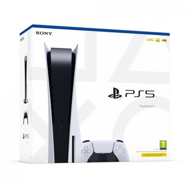 console sony ps5 standard edition 825gb white c chassis