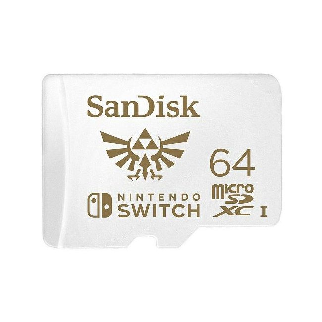 switch micro sdxc sandisk 64gb for nintendo switch