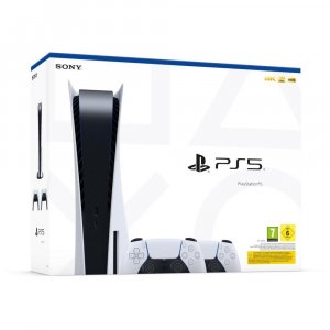 console sony playstation5 ps5 standard edition   2 dualsense