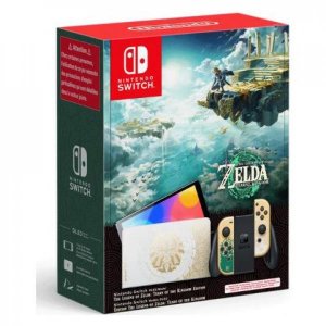 Console Nintendo Switch Oled Legend Of Zelda: Tears Of The Kingdom Edition