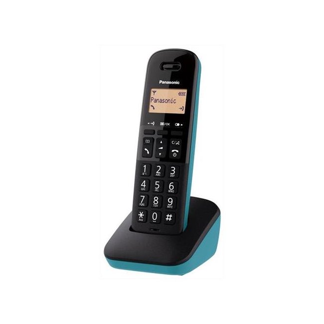 telefono cordless panasonic kx-tgb610jtc blue