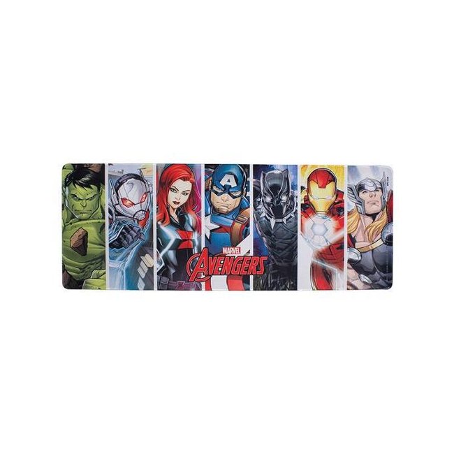 mouse gaming paladone tappetino large marvel avengers 30x80