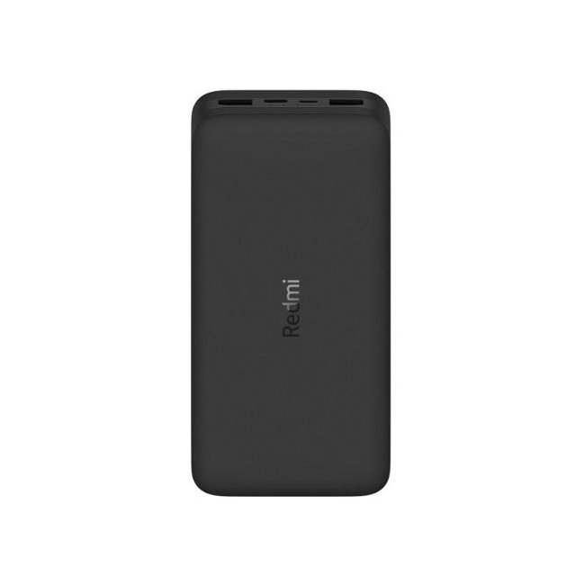 power bank xiaomi redmi 20000 mah fast charge black