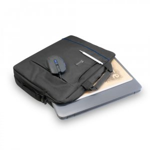 borsa per notebook techmade nylon fino a 156 blu scuro