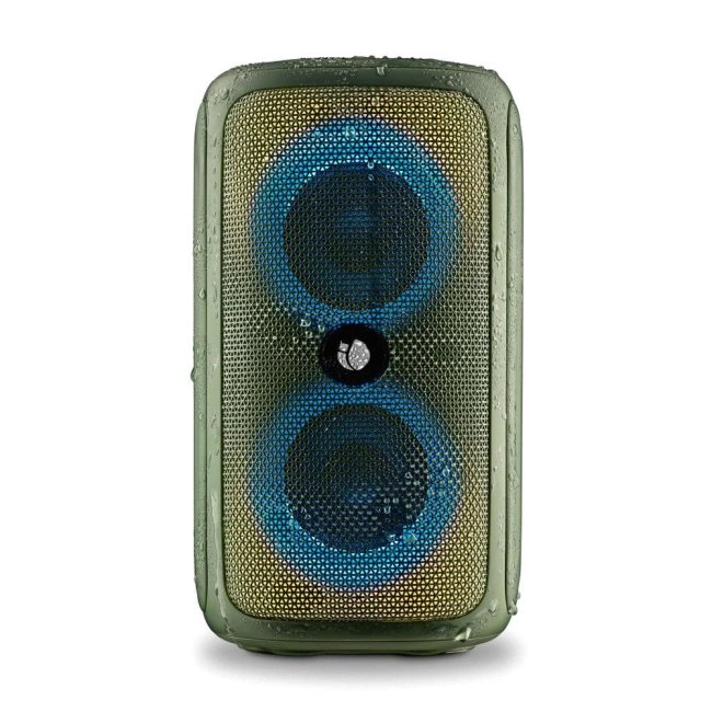 ngs speaker roller beast ipx5 usbtfaux-inbt 32w verde