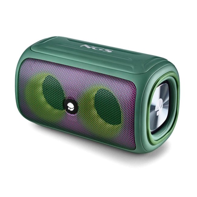 ngs speaker roller beast ipx5 usbtfaux-inbt 32w verde