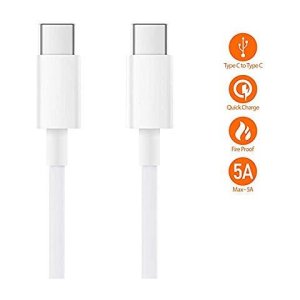 Xiaomi Cavo Usb-c To Usb-c Fast Charge 1.5m White