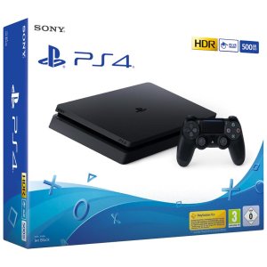 console sony playstation4 ps4 500gb f chassis slim black
