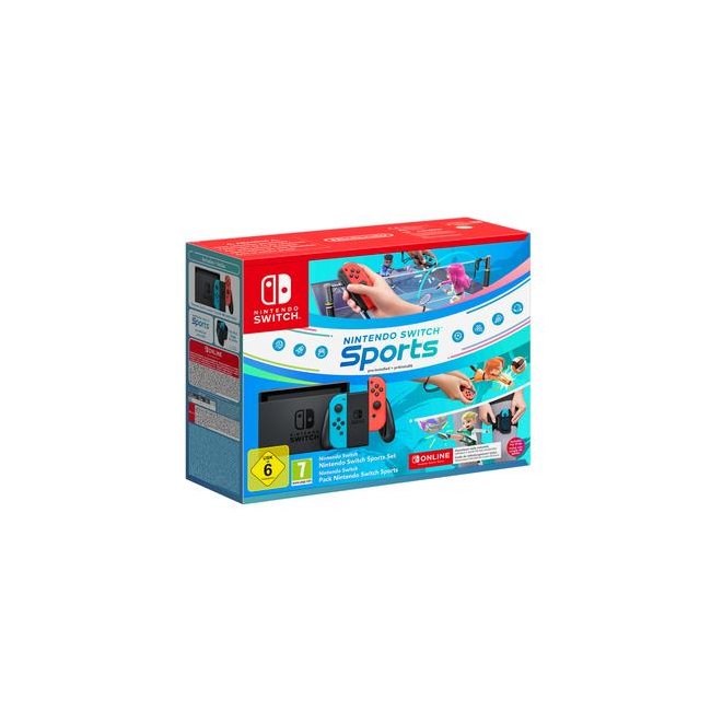 console nintendo switch 11 neon redneon red  switch sport   fascia  3 mesi