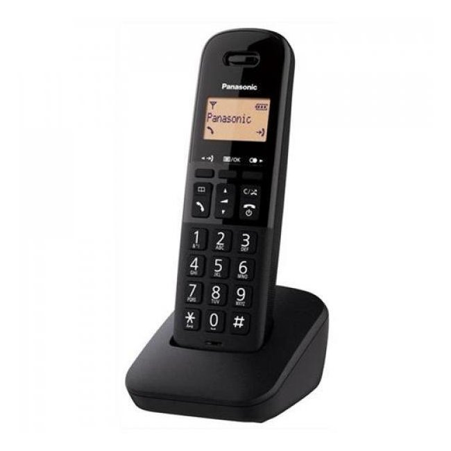 telefono cordless panasonic kx-tgb610jtb black