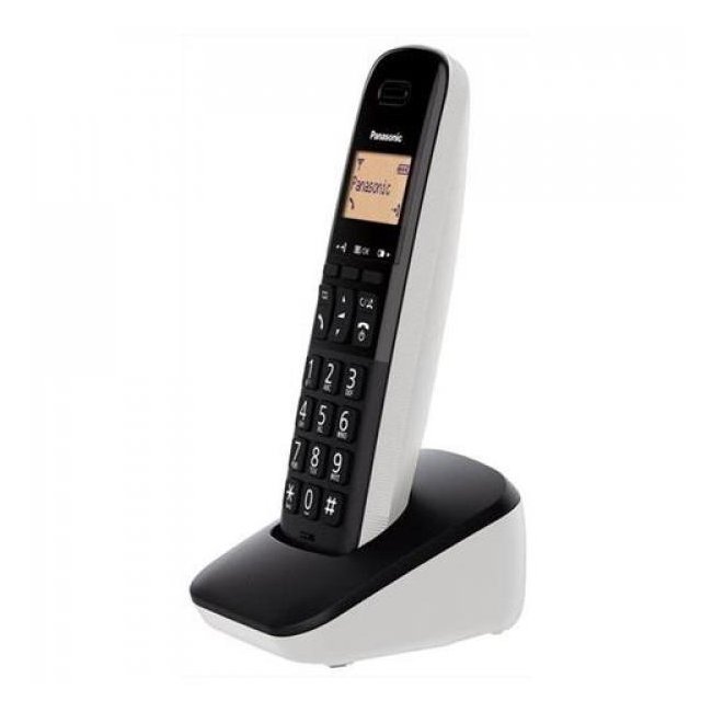 telefono cordless panasonic kx-tgb610jtw white