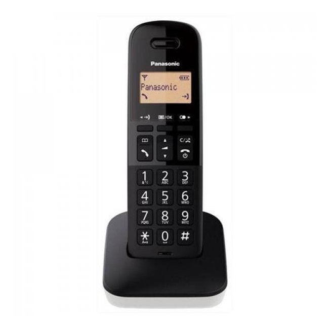 telefono cordless panasonic kx-tgb610jtw white