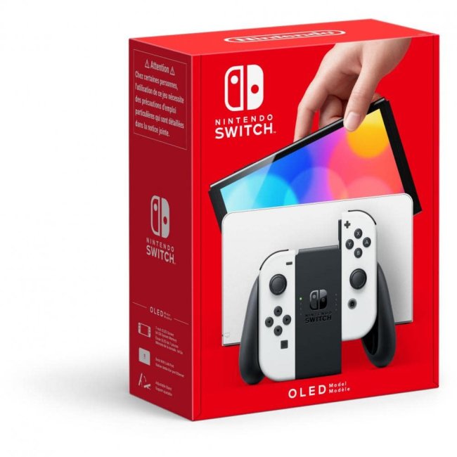 switch console oled white