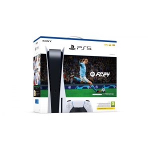 console sony playstation5 ps5 standard edition   fc 24   fut voucher