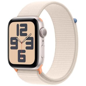 smartwatch apple watch se 2023 44mm aluminium starlight sport loop starlight mre63qla