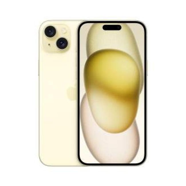 apple iphone 15 plus 256gb 67 yellow eu mu1d3sxa