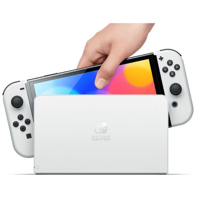 switch console oled white