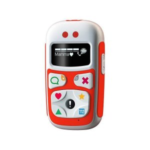 giomax baby phone u10 11 gps gsm dual band red ita