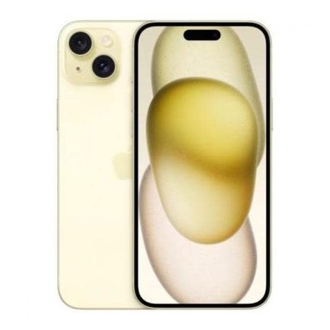 apple iphone 15 plus 128gb 67 yellow eu mu123sxa