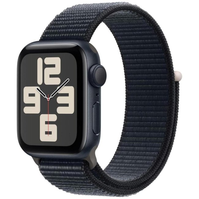 smartwatch apple watch se 2023 40mm aluminium case midnight sport loop midnight eu mre03qca