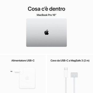 apple macbook pro 2023 16 m3-pro 12c18g 512gb ssd 18gb ram silver mrw43ta
