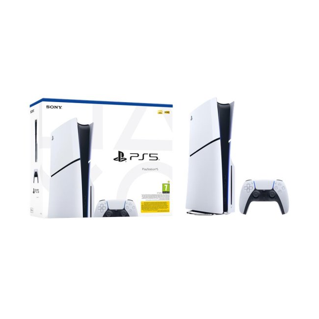 console sony playstation5 ps5 slim standard edition 1tb white