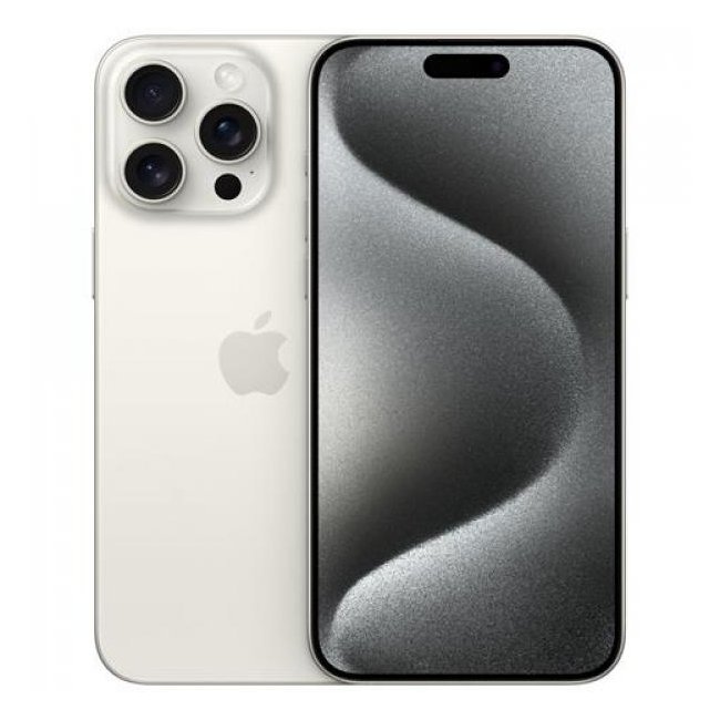 apple iphone 15 pro max 512gb 67 white titanium eu mu7d3sxa