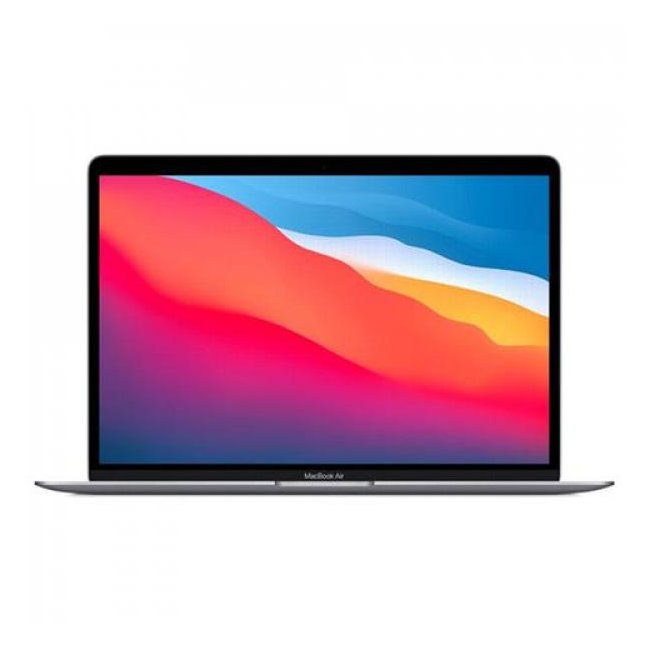 notebook apple macbook air 13 m1 8c cpu  7c gpu 256gb silver mgn93ta