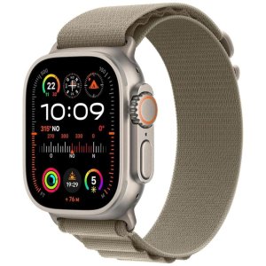 smartwatch apple watch ultra2 cell 49mm titanium alpine loop olive m ita mrey3tya