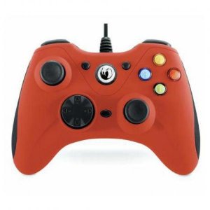 nacon pc controller gaming gc-100 rosso