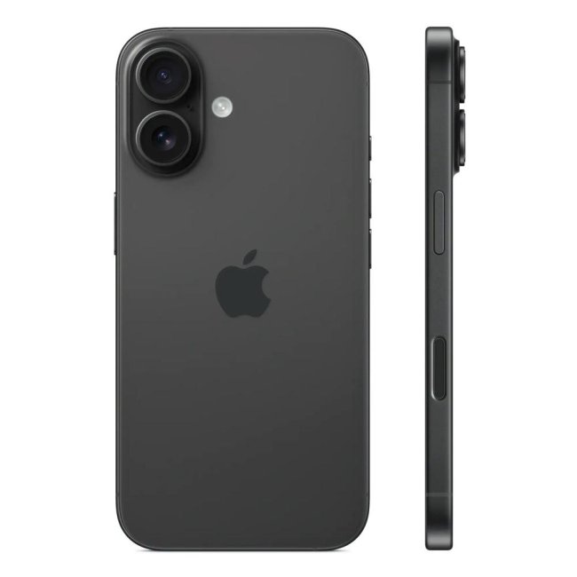 apple iphone 16 128gb 61 black eu mye73qna