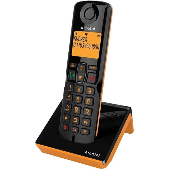 telefono cordless alcatel s280 solo orange