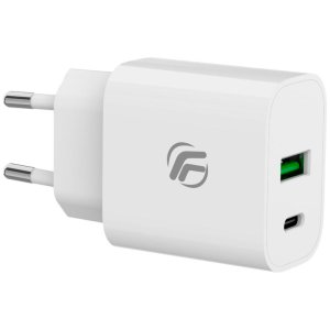 fenner tech 20w caricatore universale usb-c   usb-a fast charge