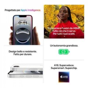 apple iphone 16e 128gb 61 black ita md1q4qla