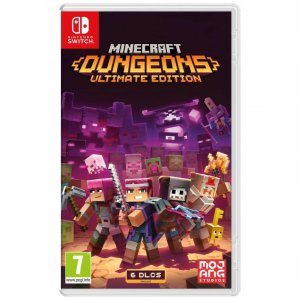 videogioco nintendo switch minecraft dungeons ultimate edition
