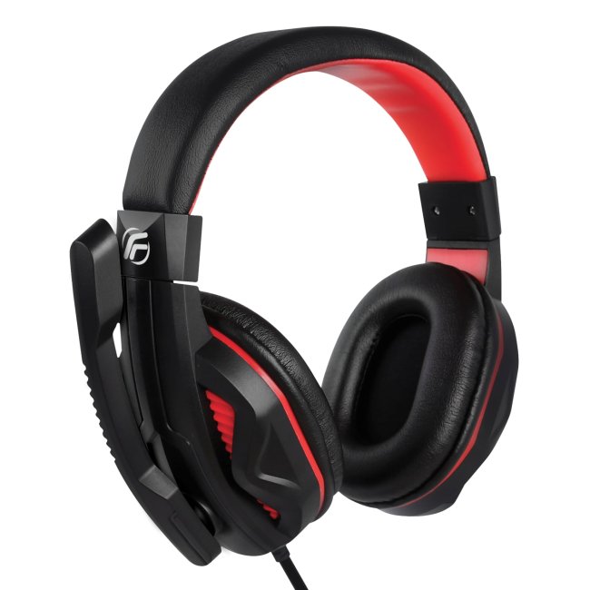 cuffie microfono console fenner gaming soundgame   pc red