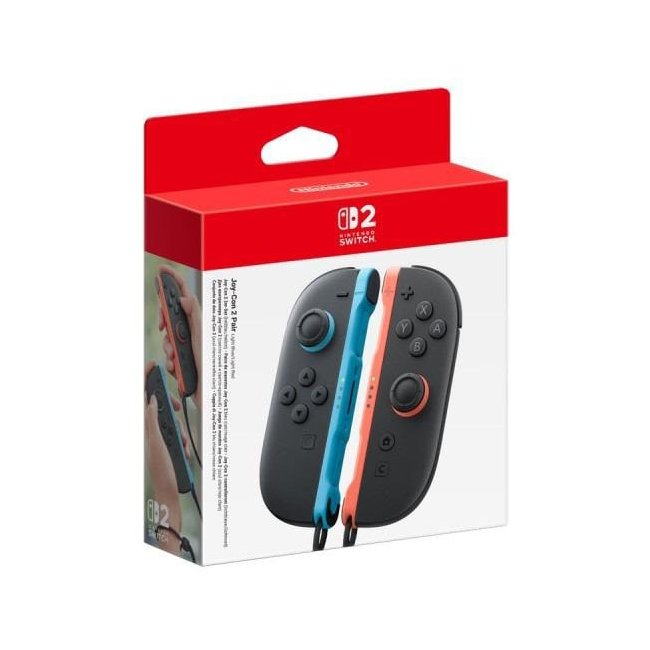 coppia controller switch 2 joy-con blu  rosso