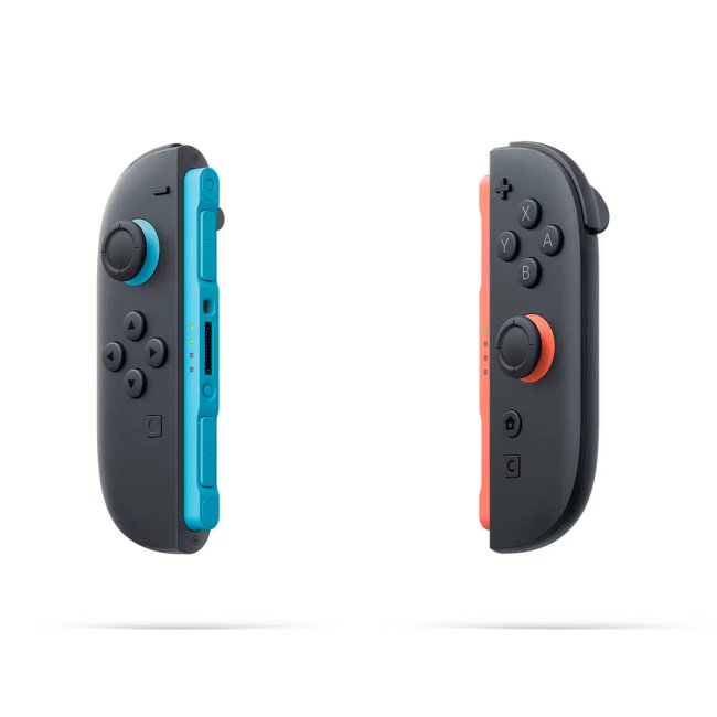 coppia controller switch 2 joy-con blu  rosso