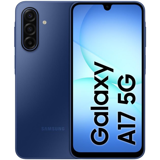 samsung galaxy a17 sm-a176 256gb 8gb ram 67 5g blue dual sim ita