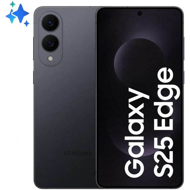 samsung galaxy s25 edge 12 256gb 67 5g titanium jetblack dual sim eu