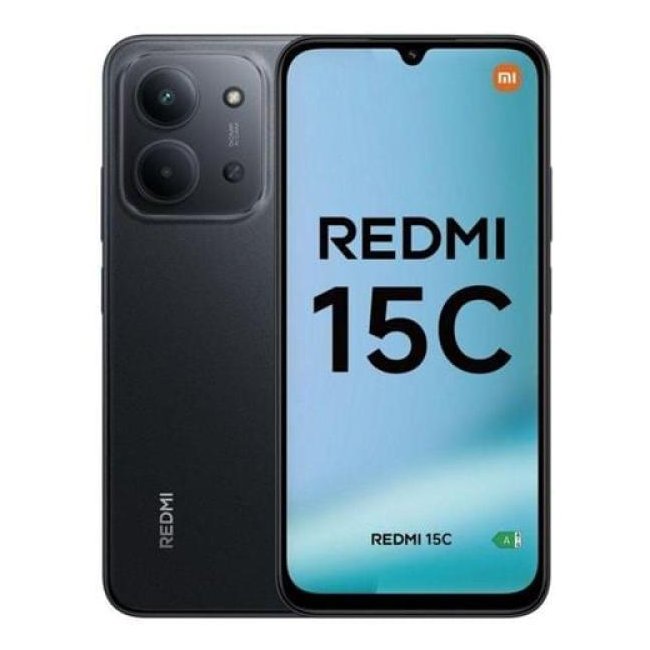 xiaomi redmi 15c 4 256gb 69 4g midnight black dual sim eu