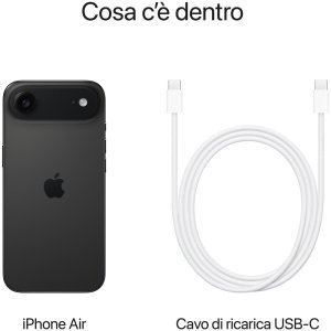 apple iphone air 256gb 65space black ita mg2l4qla