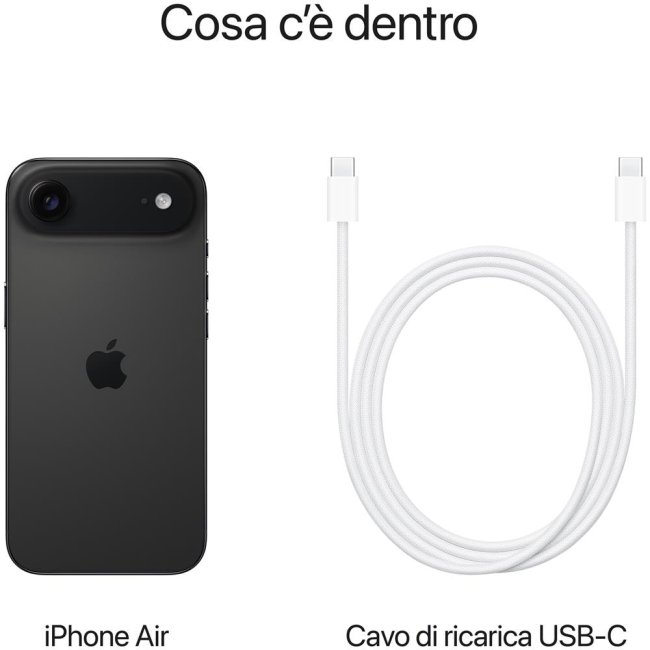 apple iphone air 256gb 65space black ita mg2l4qla