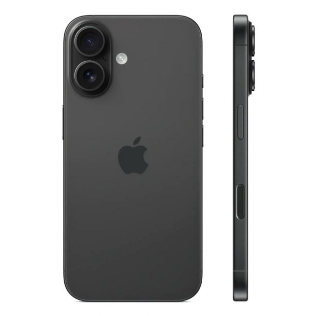 apple iphone 16 128gb 61 black mye73hna