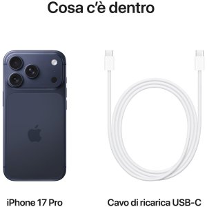 apple iphone 17 pro 256gb 63 deep blue ita mg8j4qla