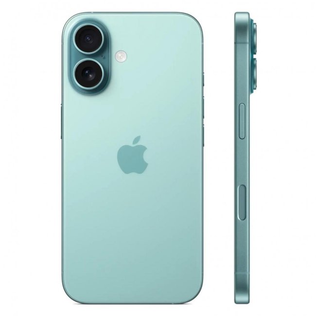 apple iphone 16 128gb 61 teal myed3hna
