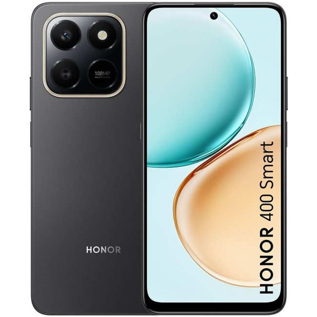 honor 400 smart 128gb 6gb ram 67 4g velvet black dual sim ita