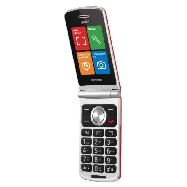 brondi maxy red dual sim ita