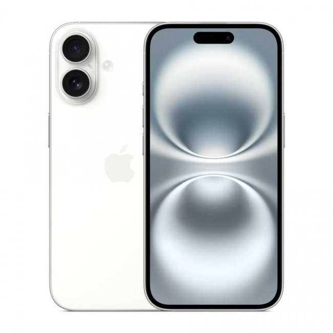 apple iphone 16 128gb 61 white mye93hxa