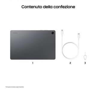 samsung sm-x230 galaxy tab a11  256gb 8gb ram 11 gray ita